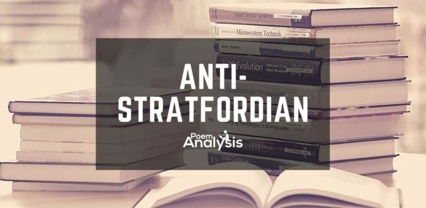 Anti-stratfordian definition and theories