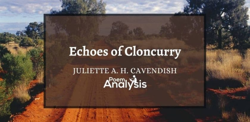 Echoes of Cloncurry by Juliette A. H. Cavendish