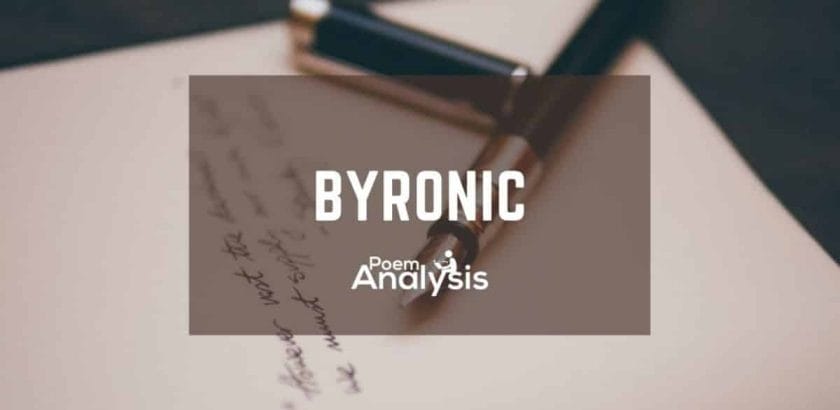 Byronic definition and examples