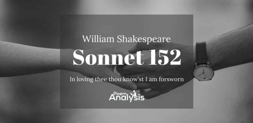 Sonnet 152 by William Shakespeare