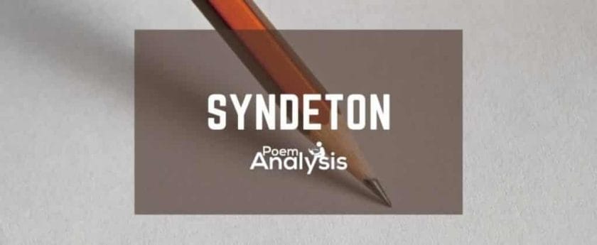 Syndeton definition and examples