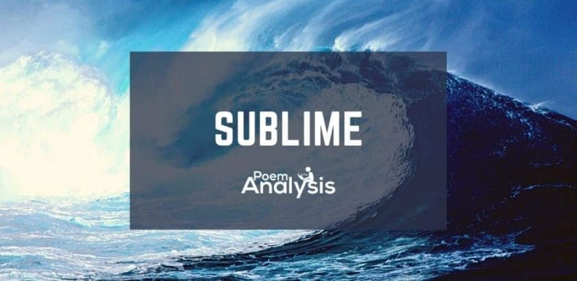 Sublime definition and examples