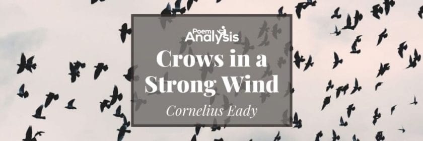 Crows in a Strong Wind by Cornelius Eady