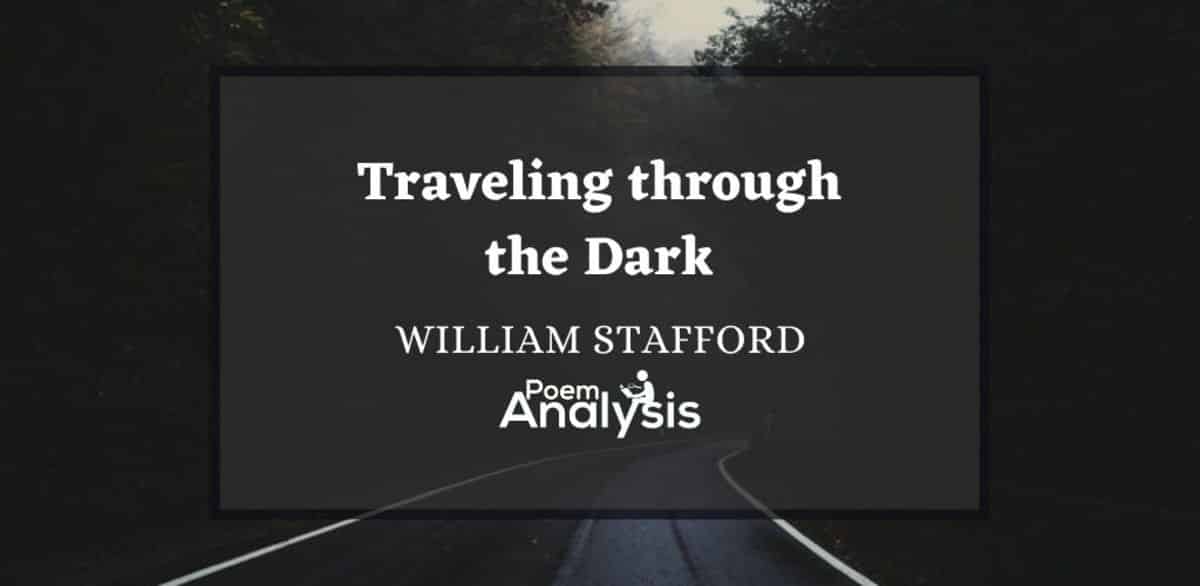 travelling through the dark summary