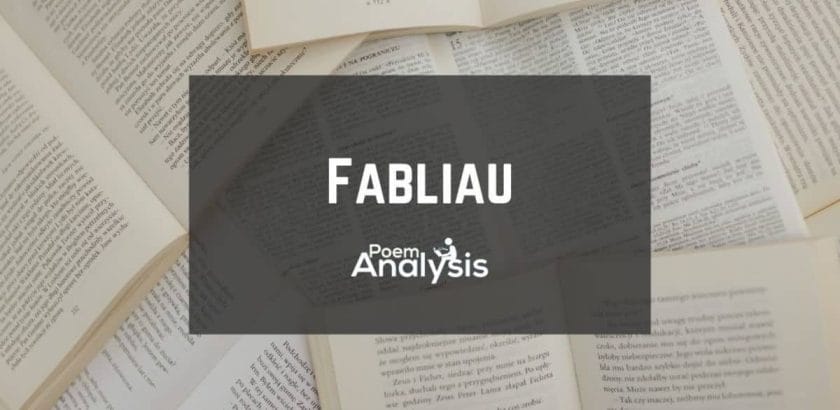 Fabliau definition and examples
