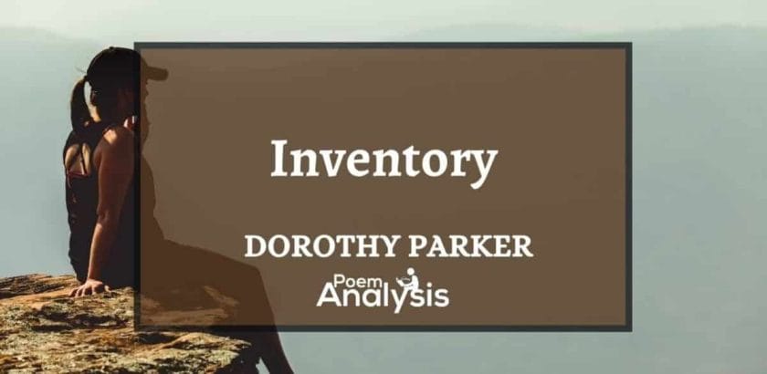 Inventory by Dorothy Parker