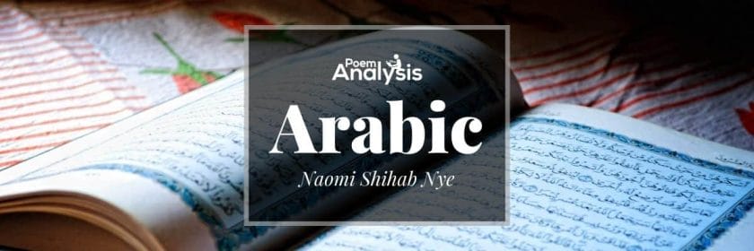 Arabic by Naomi Shihab Nye