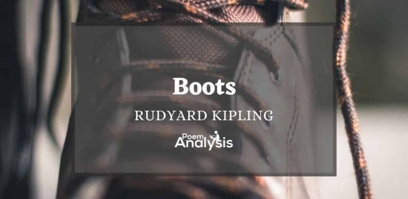 Boots by Rudyard Kipling