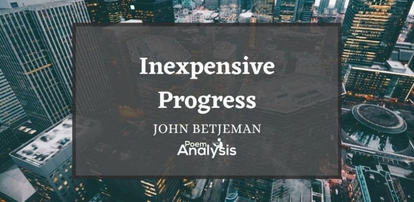 Inexpensive Progress by John Betjeman