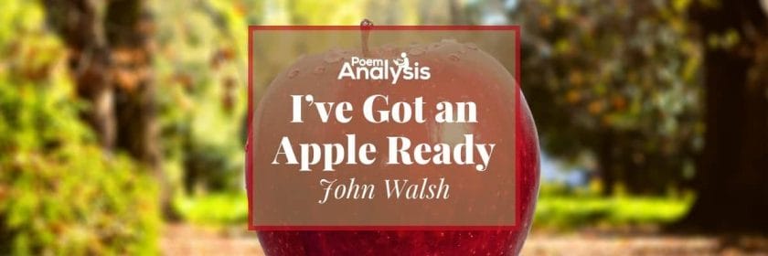 I've Got an Apple Ready by John Walsh