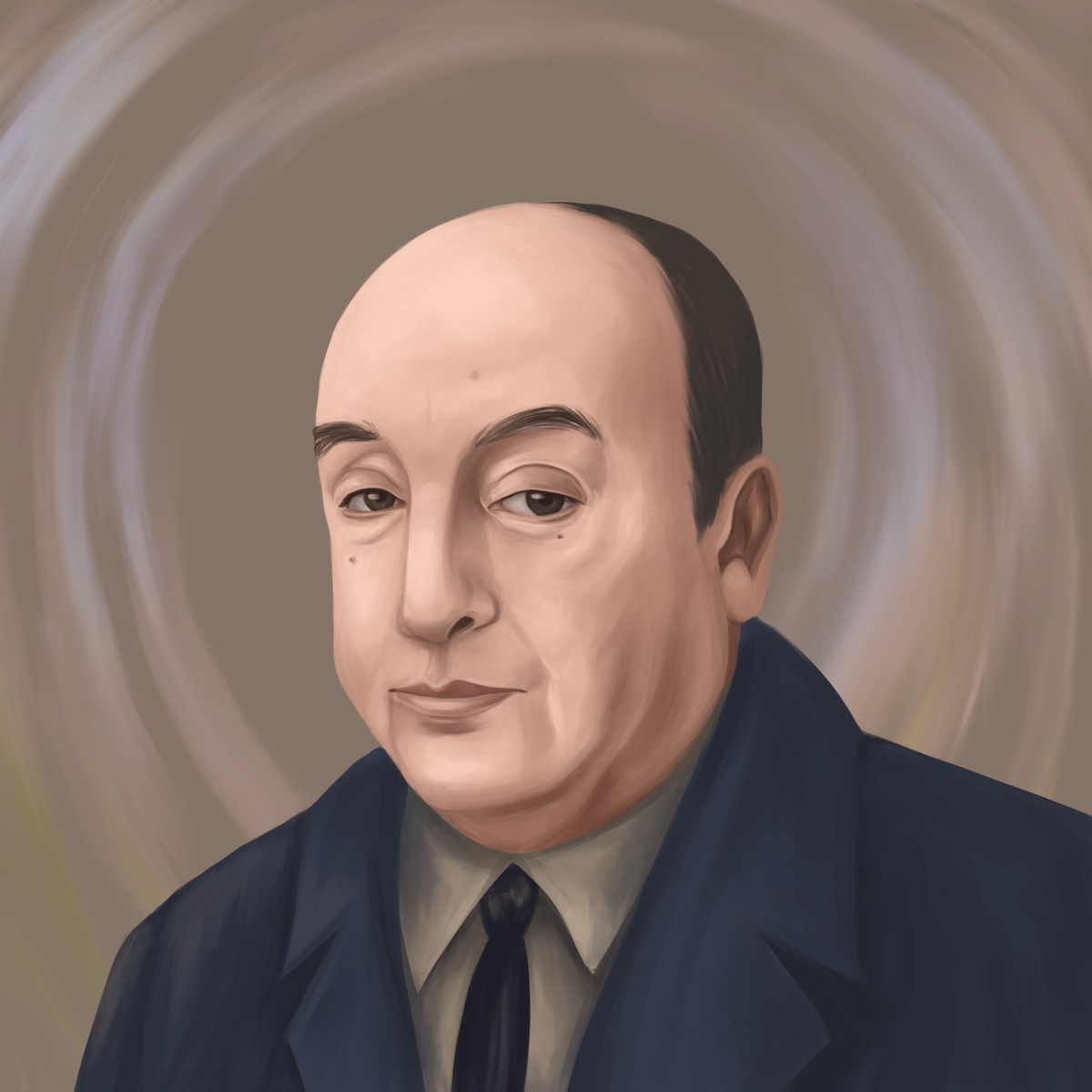Pablo Neruda Portrait