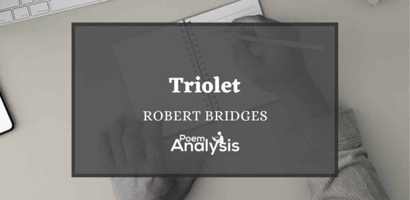 Triolet by Robert Bridges