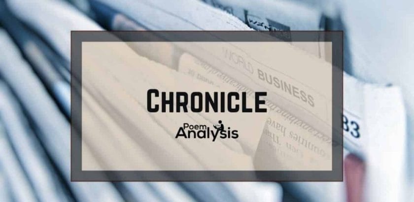 Chronicle definition and meaning
