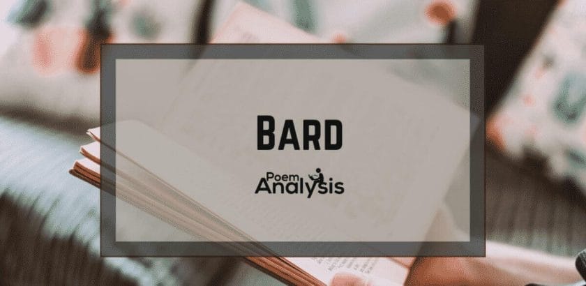 Bard definition and meaning
