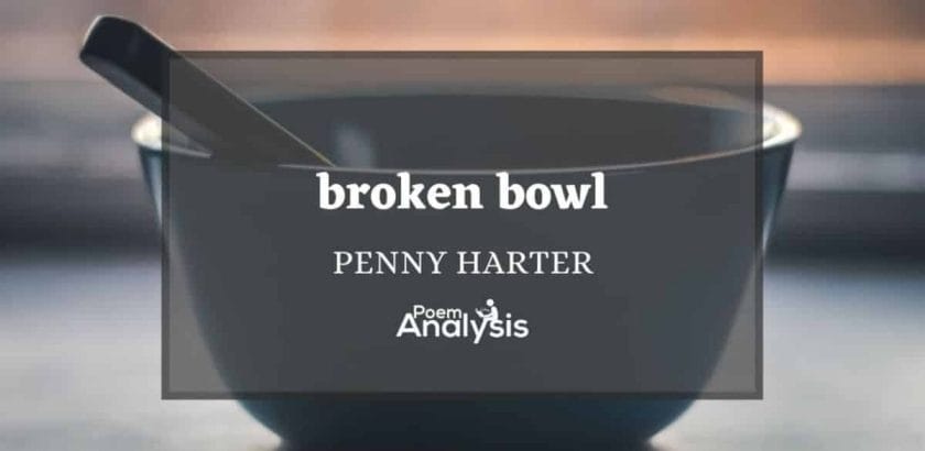 broken bowl by Penny Harter