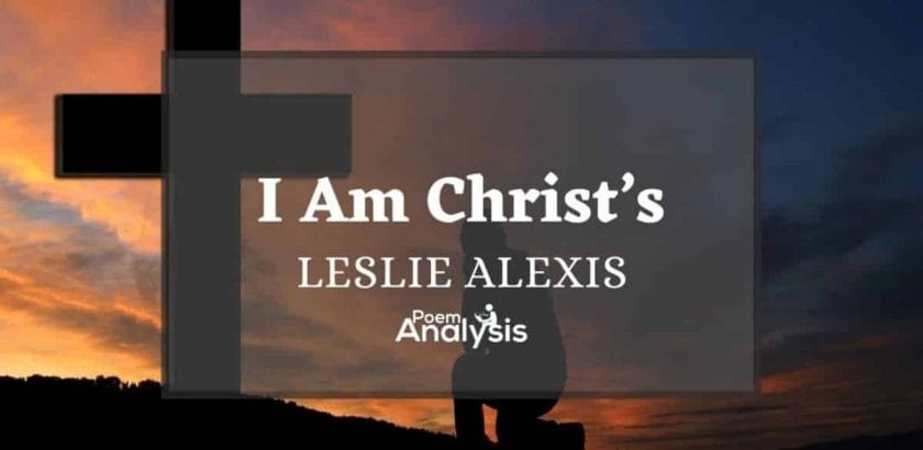 I Am Christ’s by Leslie Alexis