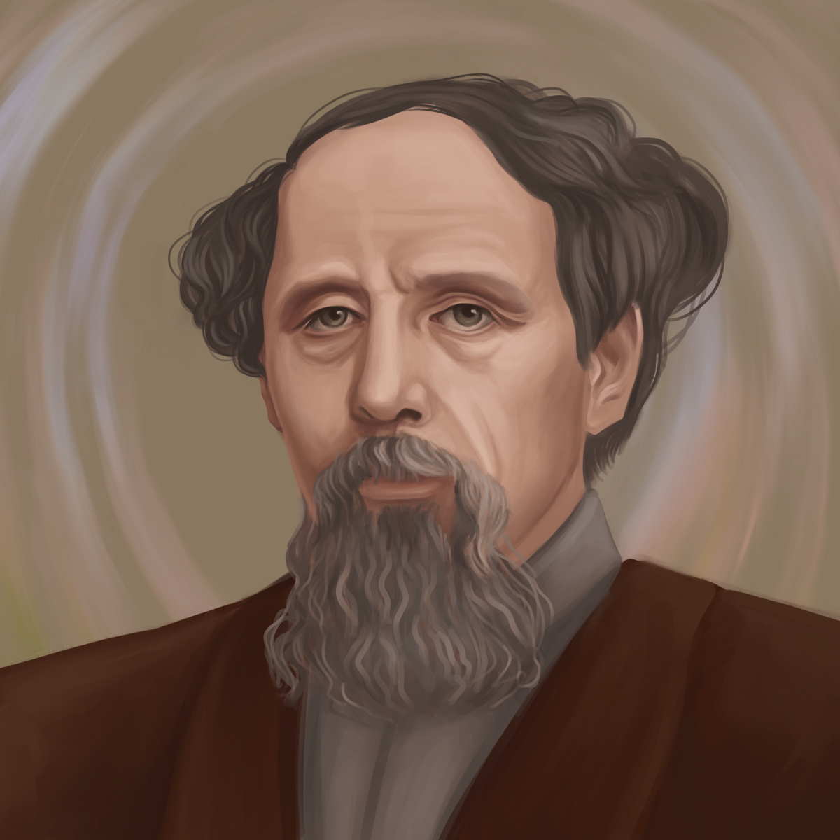 Charles Dickens Portrait