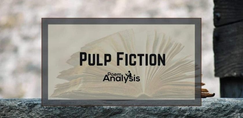 Pulp fiction definition and meaning