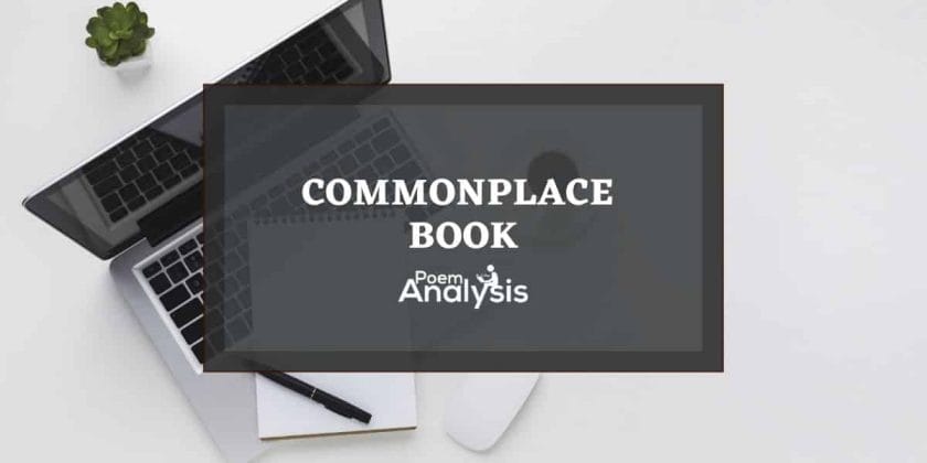 Commonplace Book definition and examples