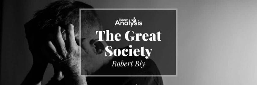The Great Society by Robert Bly