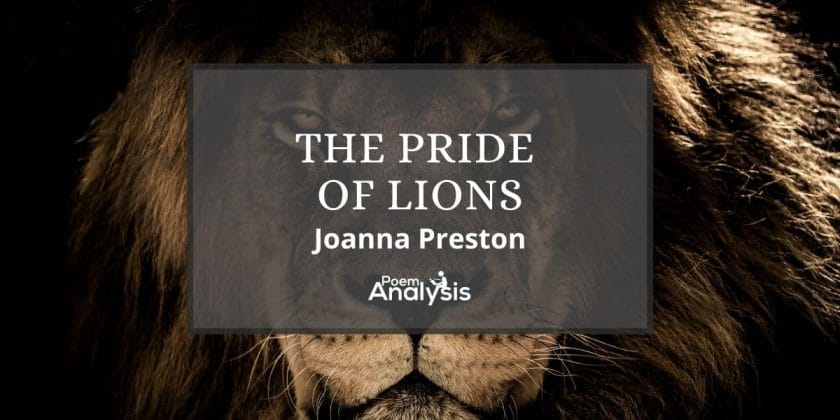 The Pride of Lions by Joanna Preston
