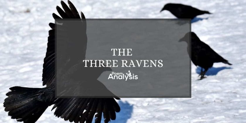 The Three Ravens poem