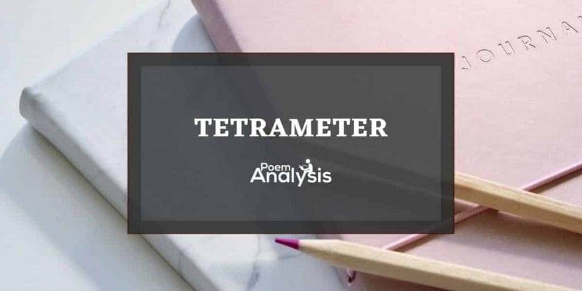Tetrameter definition and examples