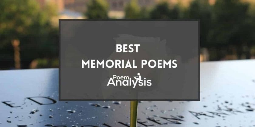 Best Memorial Poems