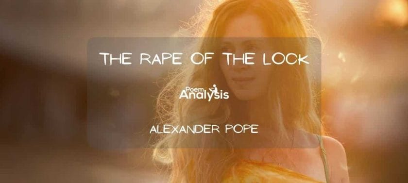 The Rape of the Lock: Canto 1 by Alexander Pope