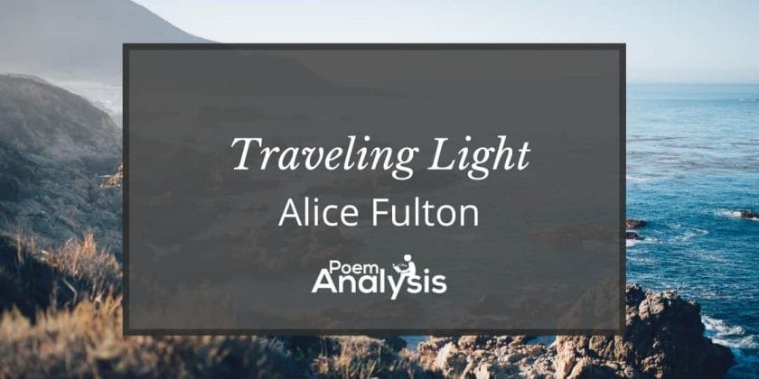 Traveling Light by Alice Fulton