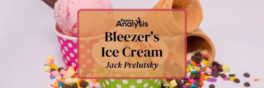 Bleezer's Ice Cream by Jack Prelutsky
