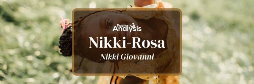 Nikki-Rosa by Nikki Giovanni