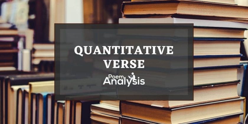 Quantitative Verse