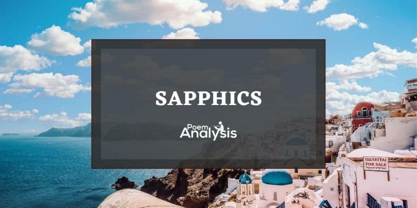 Sapphics Definition and Examples