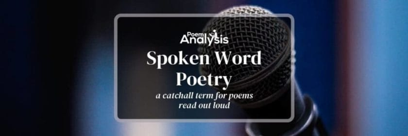Spoken Word Poetry definition and exampels