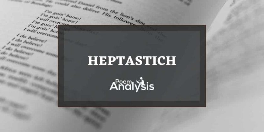 Heptastich Definition and Examples