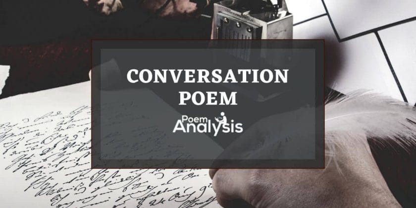 Conversation Poem Definition and Examples