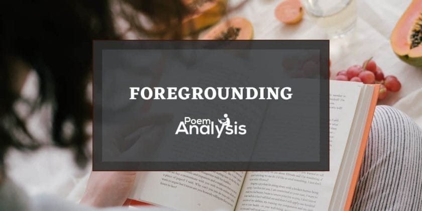 Foregrounding Definition and Meaning