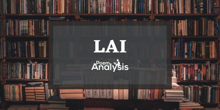 Lai Definition and Poetic Examples
