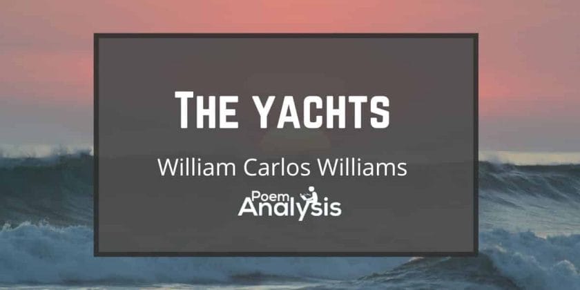 The Yachts by William Carlos Williams