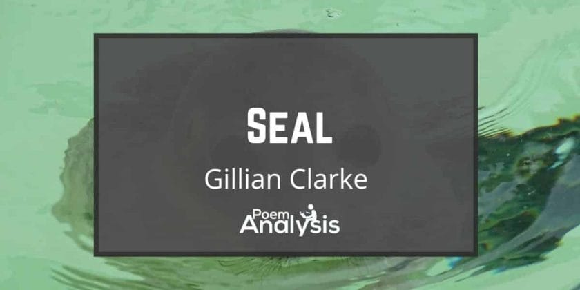 Seal by Gillian Clarke