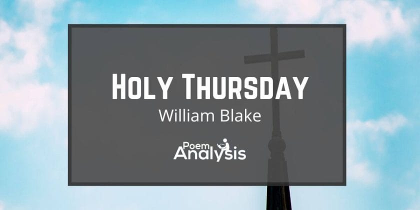 Holy Thursday (Songs of Experience) by William Blake