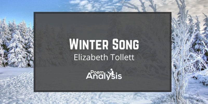 Winter Song by Elizabeth Tollett