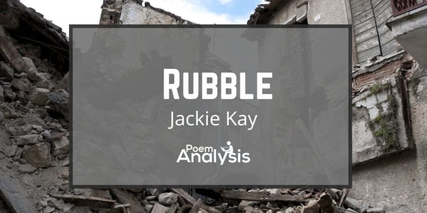 Rubble by Jackie Kay