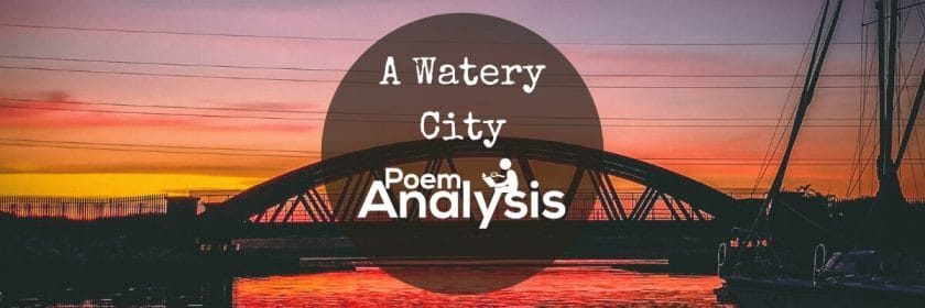 A Watery City by Jean Bleakney