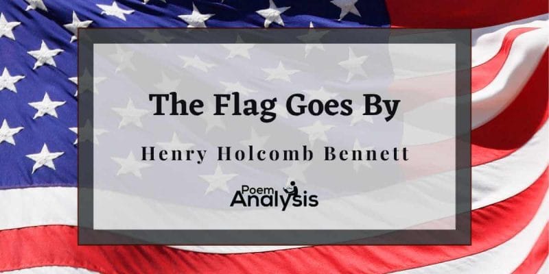 The Flag Goes By by Henry Holcomb Bennett