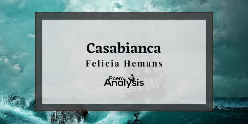 Casabianca by Felicia Hemans