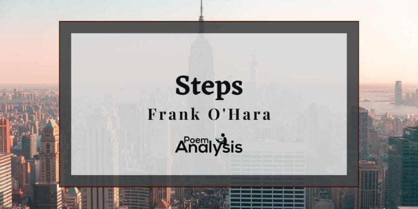 Steps by Frank O'Hara