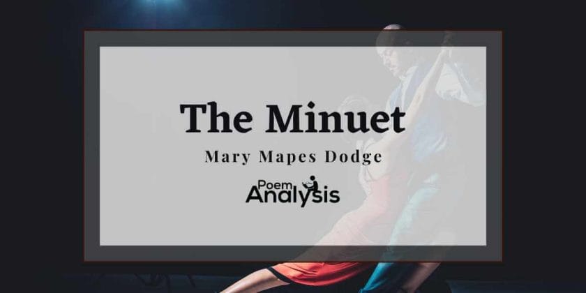 The Minuet by Mary Mapes Dodge