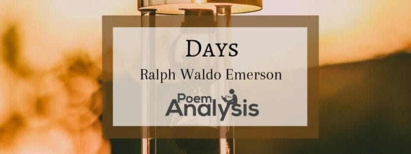 Days by Ralph Waldo Emerson